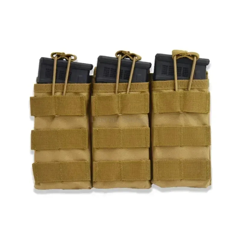 New Outdoor Tactical Magazine Molle Pouches AK AR Hunting Rifle Pistol Ammo Mag Bag Airsoft Sundry Holster M4 Dual Storage Bag