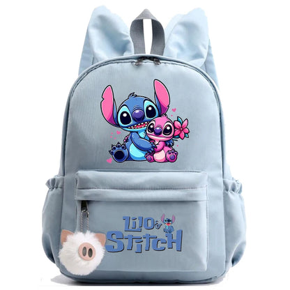 Disney Stitch Backpack for School Girl Boy Student Teenager Children Rucksack Women Casual Mochila Bags Kids Birthday Gifts Toys