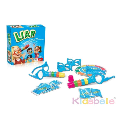 Funny Novelty Entertainment Tricky Desktop Game Liar Fibber Game Hilarious Noses & Glasses