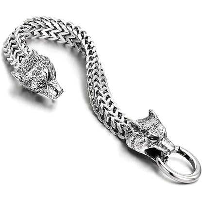 New Hip Hop 316L Stainless Steel Wave Chain Bracelet for Men Women Titanium Solid metal Charm Gift