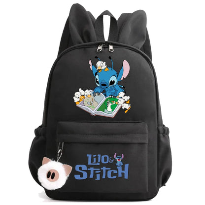 Disney Stitch Backpack for School Girl Boy Student Teenager Children Rucksack Women Casual Mochila Bags Kids Birthday Gifts Toys