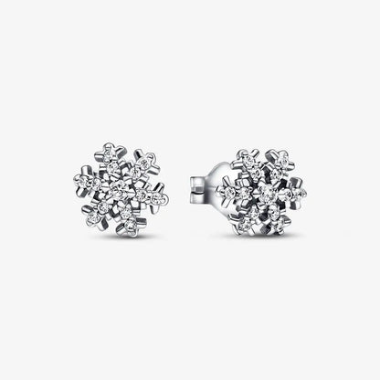 Original 925 Sterling Silver Earrings plata de ley Sparkling Love Heart Ear Studs Earrings for Women Jewelry Gifts