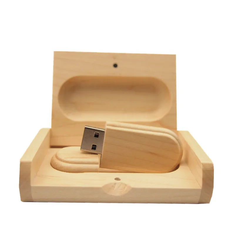 64gb(10 free custom LOGO )wooden usb + box usb flash drive pendrive 4gb 8gb 16gb 32gb 64gb memory stick photography photo