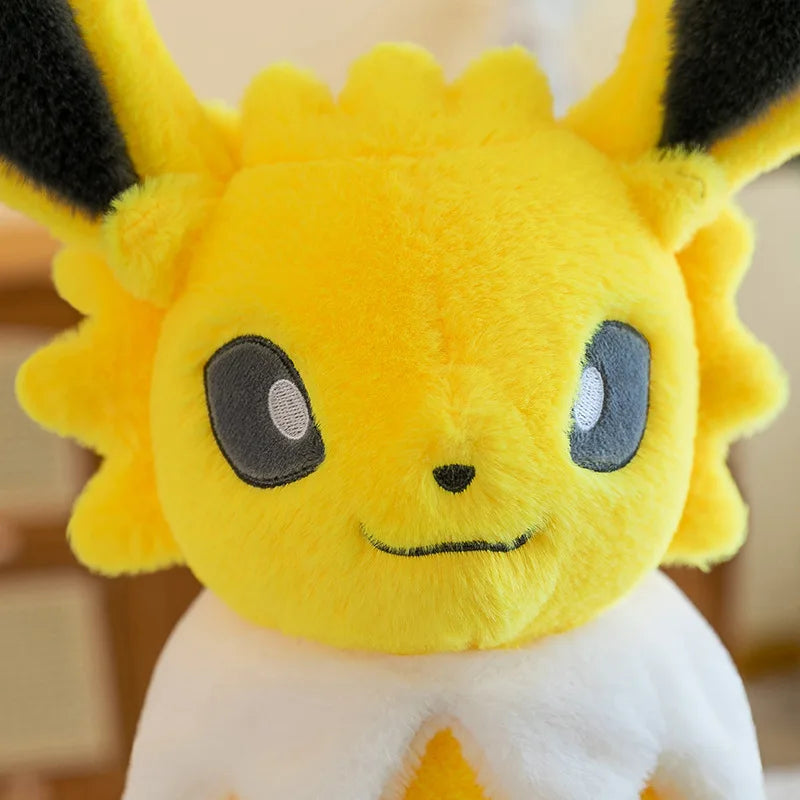 Pokemon Eevee Soft Hug Series Stuffed Plush Doll Toy Vaporeon Eeveelution Flareon Jolteon Pet Elves Gift