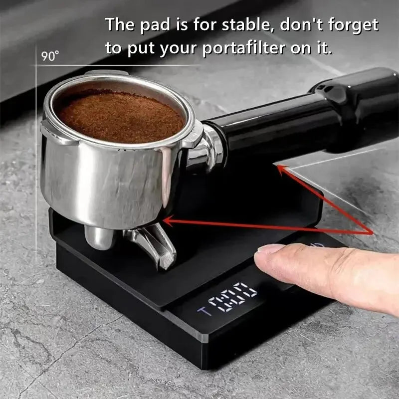 Personal Electronic Scale For Coffee Household Italian Coffee Scale Gram Weight Chronograph Scale Kitchen Scale Waterproof Mini