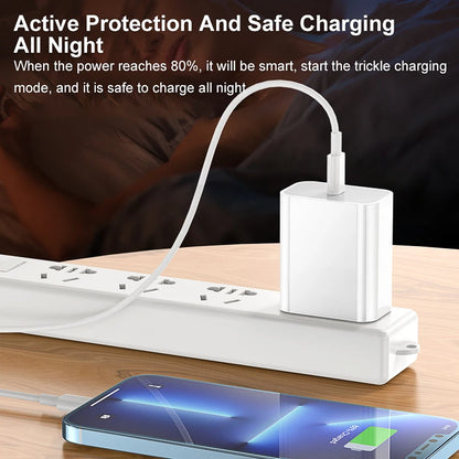 NNBILI PD 20W Charger Cable For iPhone 14 13 12 11 Pro Max 8 Plus USB Type C To Fast Charging Data Line Accessories