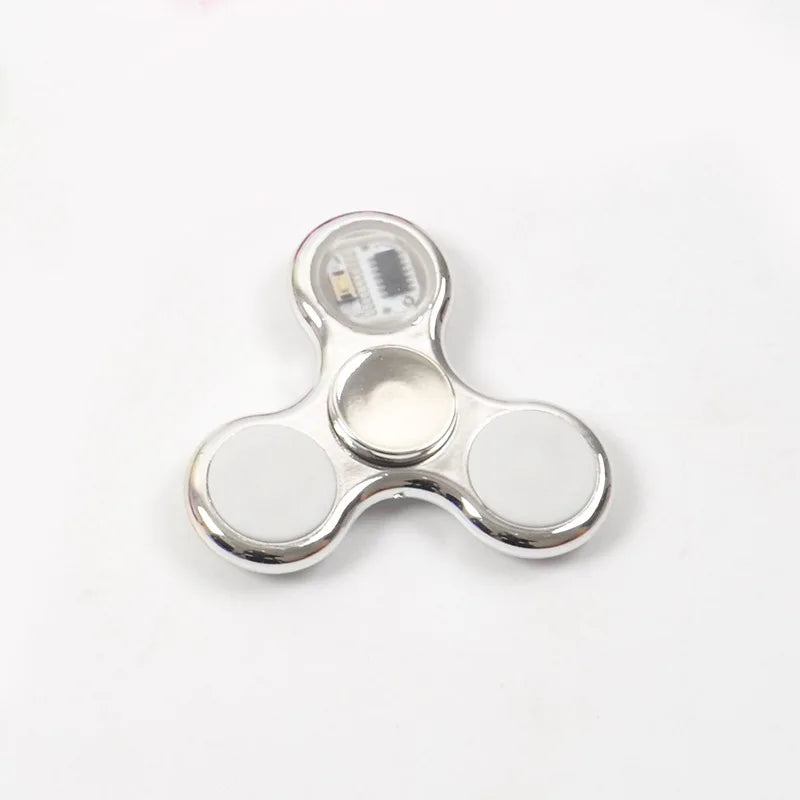 Creative Luminous LED Light Fidget Spinner Hand Top Spinners Glow In Dark Light EDC Figet Spiner Finger Stress Relief Toys