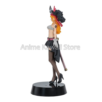 20cm Anime Figure One Piece DXF Nami PVC Action Figures Cartoon Collection Model Toy Children Kids Halloween Gift