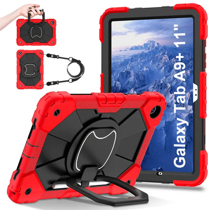 Kids Case For Samsung Galaxy Tab A9 Plus 11 inch 2023 SM-X210/X215/X216 Tab A8 10.5 Tablet Kickstand Shockproof Rugged Cover