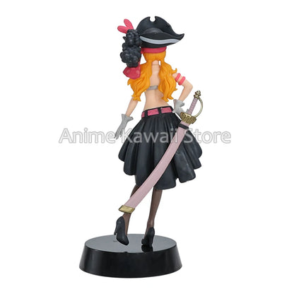 20cm Anime Figure One Piece DXF Nami PVC Action Figures Cartoon Collection Model Toy Children Kids Halloween Gift