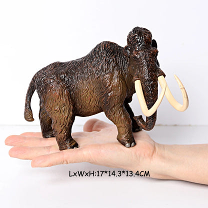 Wild Animal Figures Elephant Toy Mammoth Figurines Action Figure jungle Models Plastic Animals for Children Toys for Kids Gifts