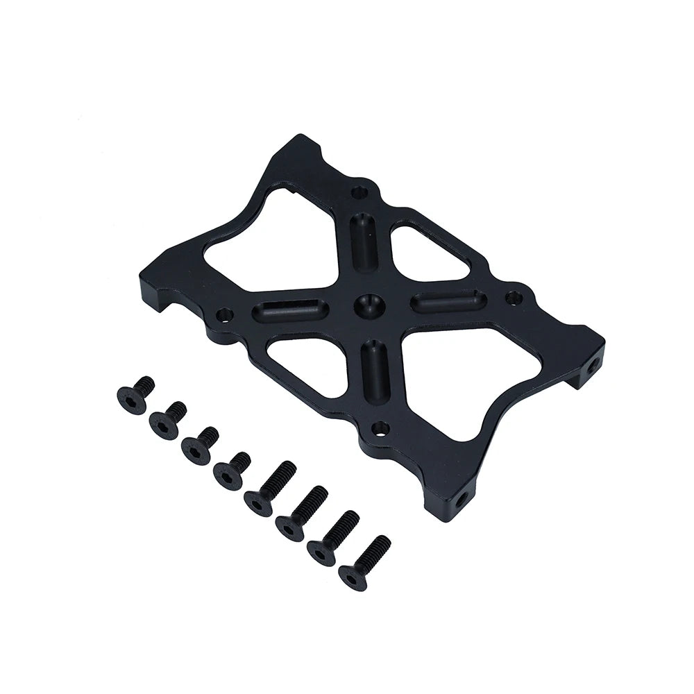 Aluminum Battery Plate Holder Mounting Frame Bracket for Axial SCX10 1/10 RC Remote Control Car Accessories Spare Parts