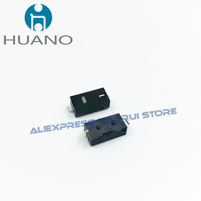 10~100Pcs HUANO SMD Mini Micro Switch 9.3*4.7*3.5mm 2Pin button suitable for Logitech M905 Feizhi Button G502 G603 GPW Side Key