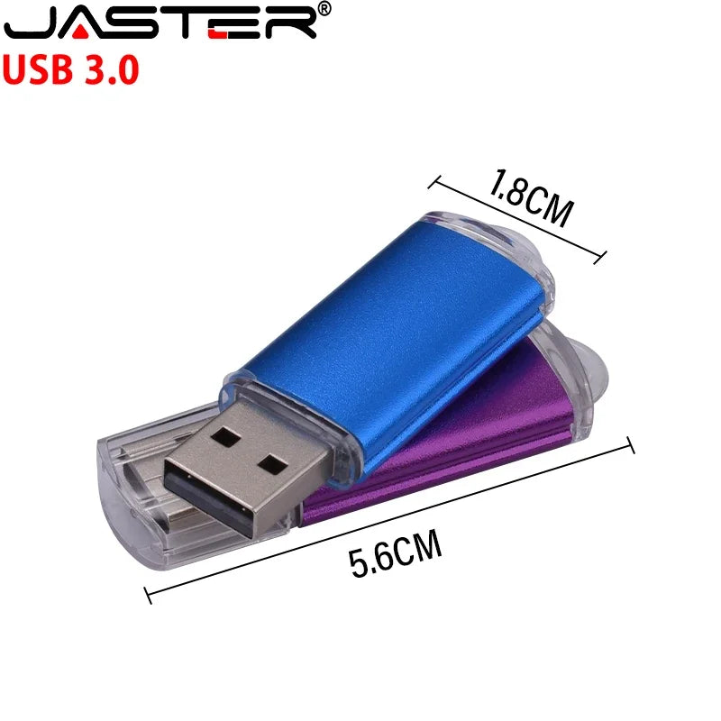 Black USB 3.0 Flash Drive 128GB High Speed Pen Drive 64GB Free Key Chain Memory Stick  32GB Plastic Metal Blue USB Stick 16GB