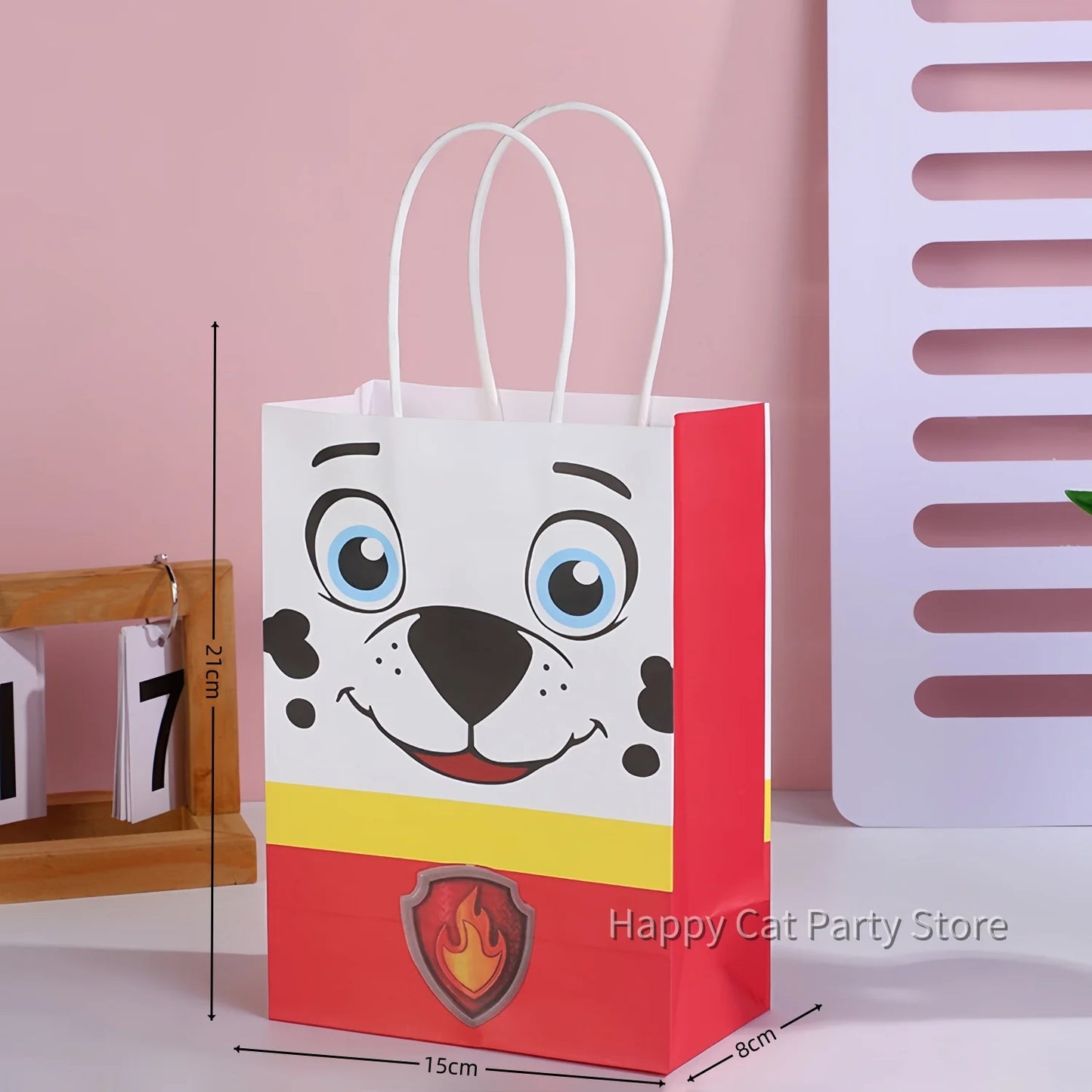 PAW Patrol Paper Gift Bags Birthday Decor dog skye candy Bag Patrol paw Biscuit Package boys Girls Favors Gifts Party Supplies