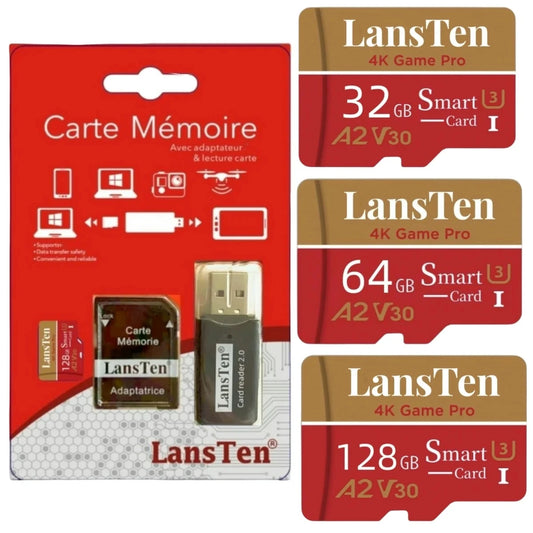 Memory Card Original High Speed 32GB 64GB 128GB U1, U3, C10 TF  card