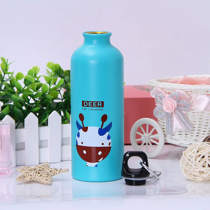 Bolttle Lovely Animals Creative Gift Outdoor Portable Sports Cycling Camping Hiking Bicycle School Kids Water Bottle