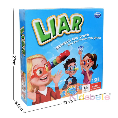 Funny Novelty Entertainment Tricky Desktop Game Liar Fibber Game Hilarious Noses & Glasses