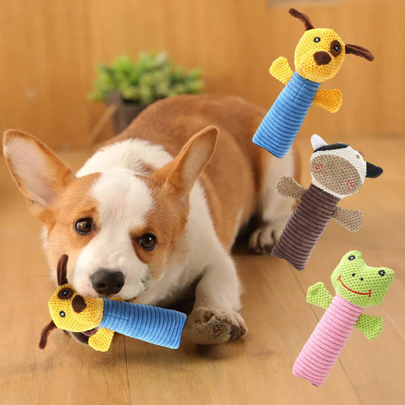 Dog Toys Pet Plush Squeaky Toys Puppy Teething Interactive Dog Toys For Small Dogs Stuffed Animal Dogs Plush Toys For Puppy