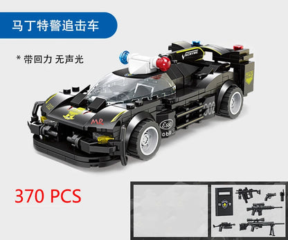 Special Forces SWAT Military Vehicle Car Police Station Bus Sets Building Blocks Kits Helicopters City Arms Truck Arrest Patrol