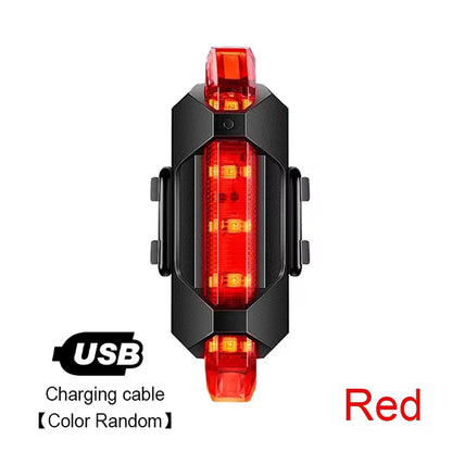 Bike Light Set Bicycle Headlight Taillight USB Rechargeable MTB Bike Front Rear Lamp Set Cycling Flashlight Bicycle Accessories