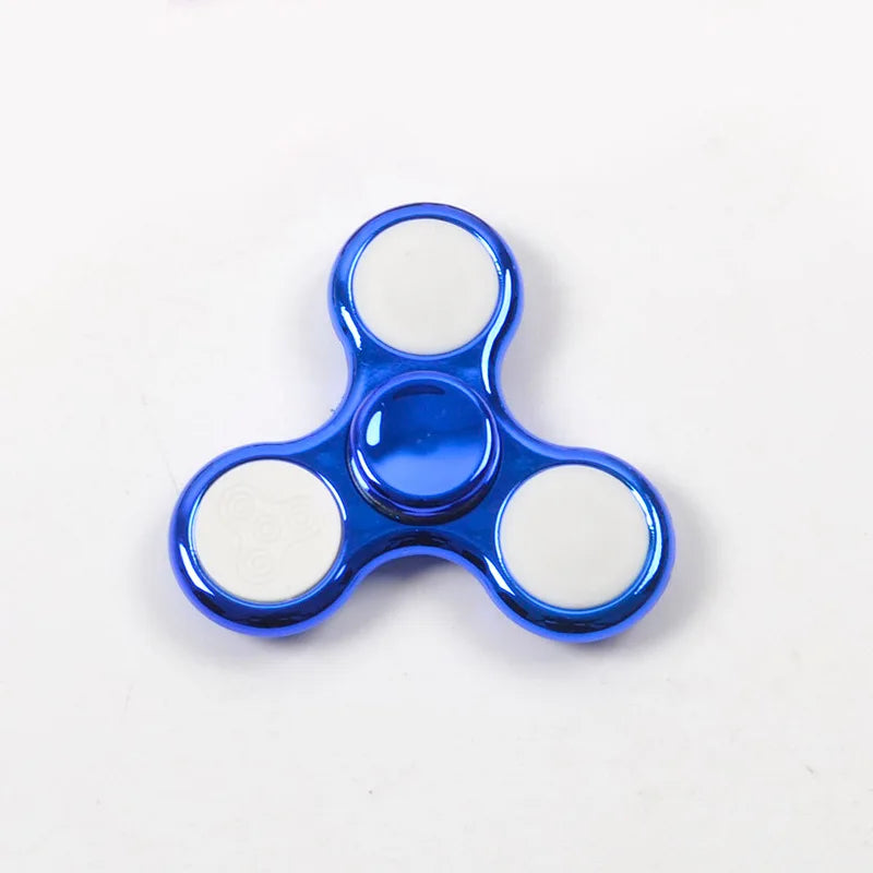 Creative Luminous LED Light Fidget Spinner Hand Top Spinners Glow In Dark Light EDC Figet Spiner Finger Stress Relief Toys