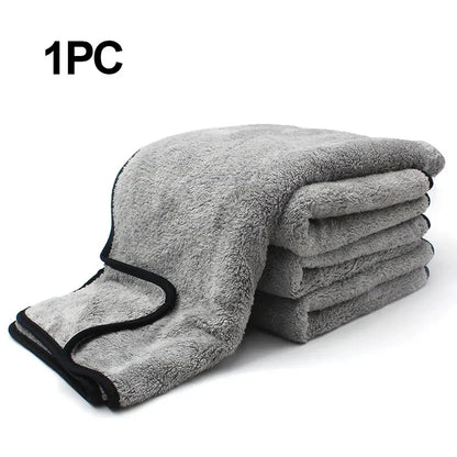 Microfiber Towel Car Wash Accessories Super Absorbency Car Cleaning Cloth Premium Microfiber Auto Towel One Time Drying