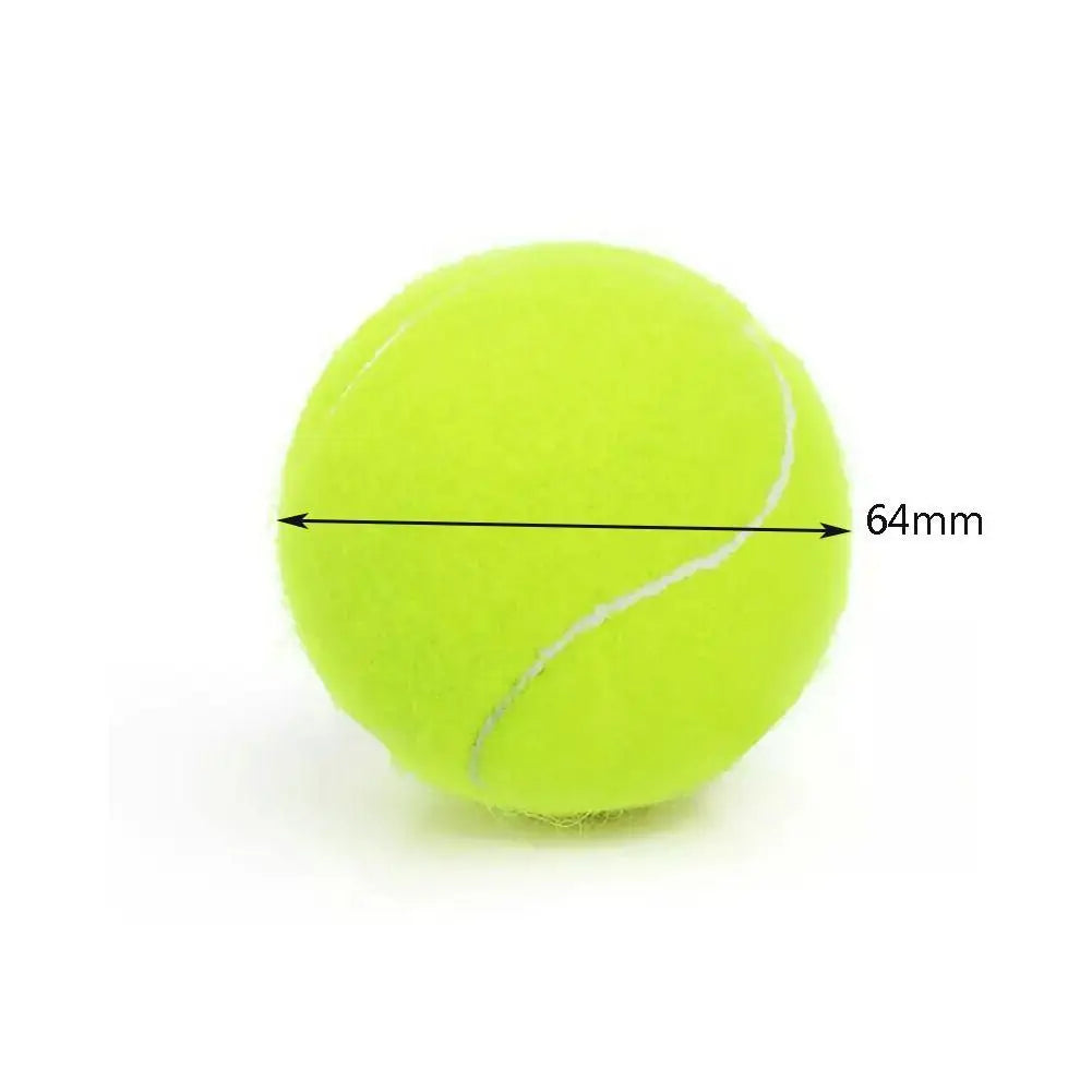 1pcs Professional Reinforced Rubber Tennis Ball Shock Absorber High Elasticity Training Ball For Club School Training