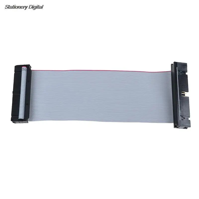 1pc IDE 40 Pin Male to female pata hard drive hdd extension flat ribbon cable 5 inch