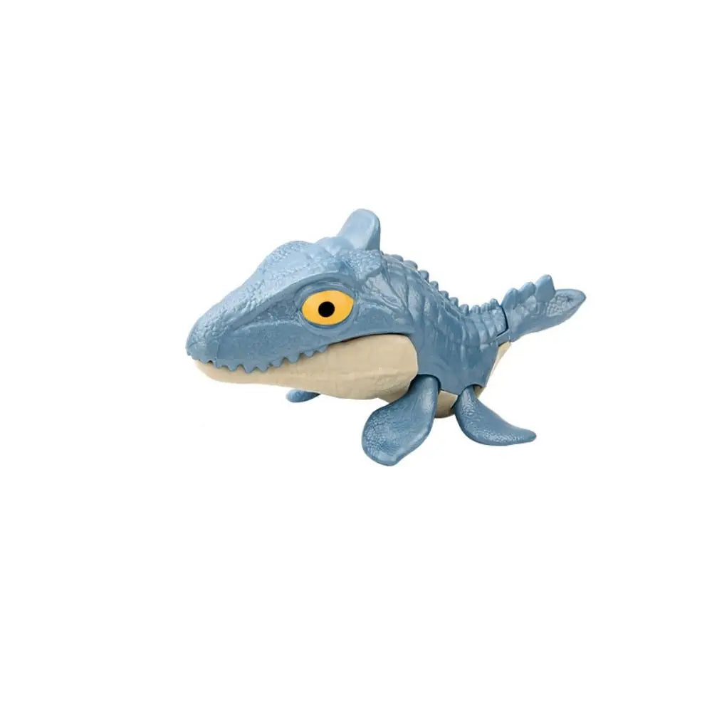 Finger Dinosaur Tricky Tyrannosaurus Model Biting Hand Fidget Mosasaurus Jurassic Dino Toy for Children Dino Movable Joints Gift