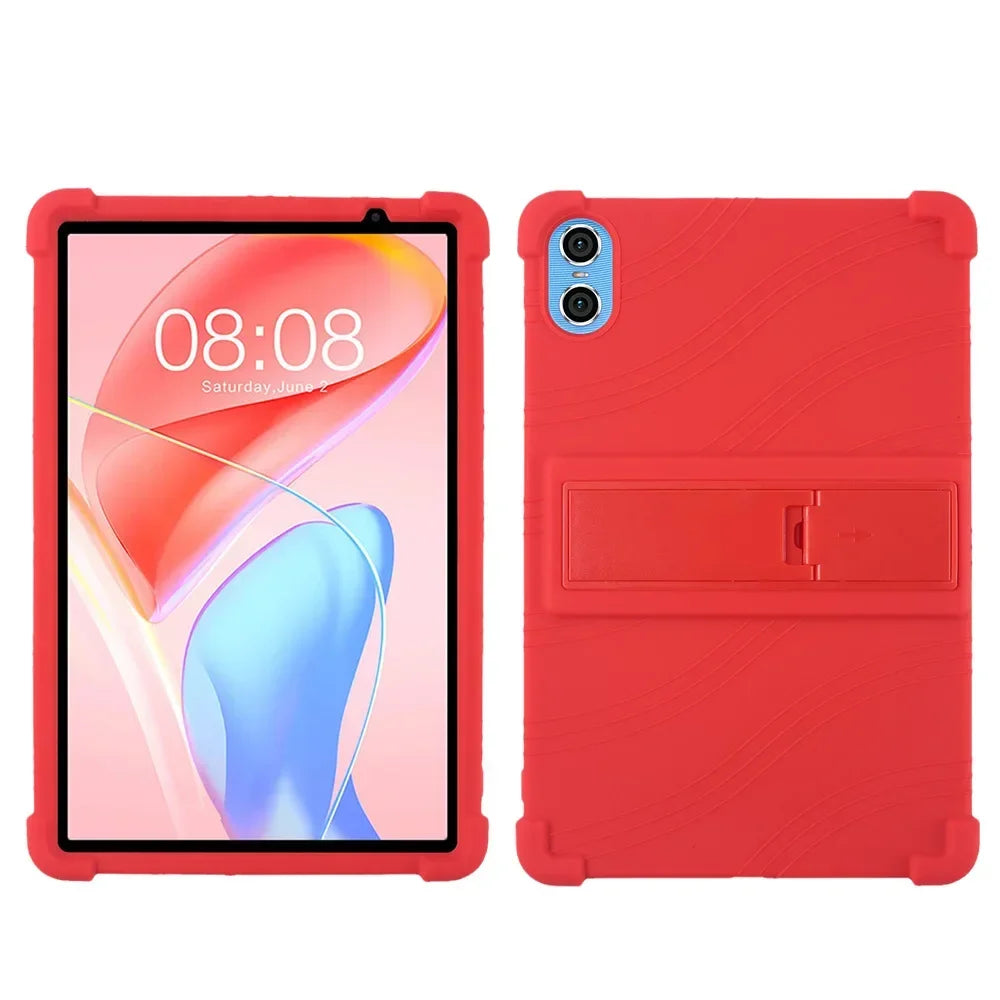 For Silicone Anti Fall Cover Stand Cover for TECLAST P26T /Vortex T10 /Vortex T10M /Vortex T10M Pro Plus 10.1" Tablets  Soft