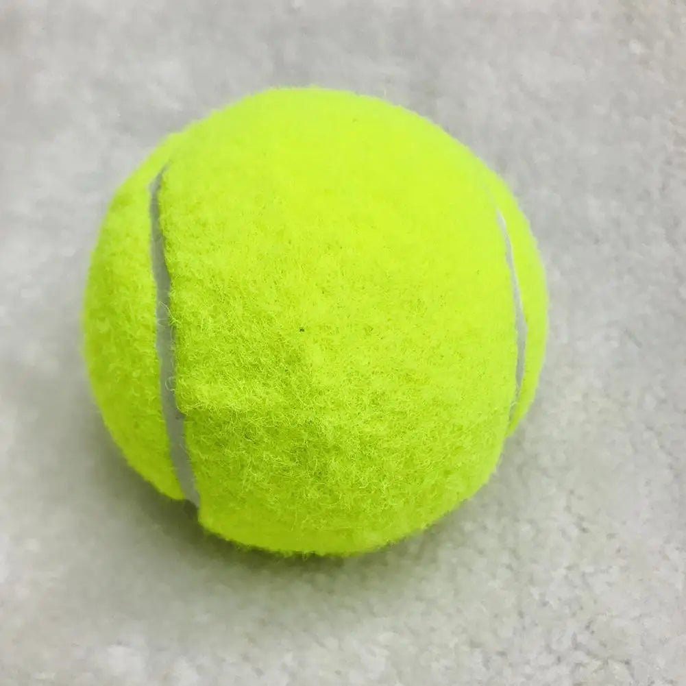 1pcs Professional Reinforced Rubber Tennis Ball Shock Absorber High Elasticity Training Ball For Club School Training