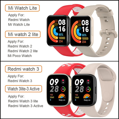 Silicone Strap For Xiaomi Mi Watch 2 3 Lite Mi poco Watch band For Redmi watch 2 Lite 3 Active Wrist Redmi watch 3 lite Bracelet