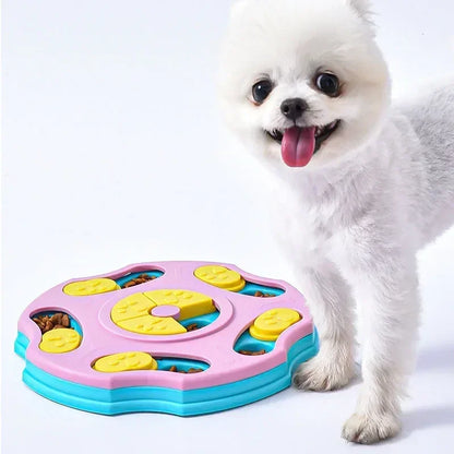 Dog Puzzle Toys Slow Feeder Interactive Increase Puppy IQ Food Dispenser Slowly Eating NonSlip Bowl Pet Cat Dogs Training Game