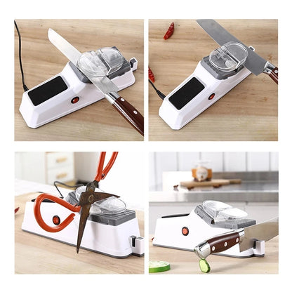 Knife Sharpener Professional USB Electric Knife Sharpener Adjustable For Kitchen Knives Tool Knife Scissor Whetstone Sharpening