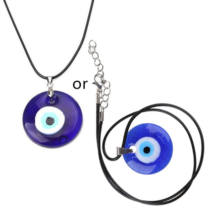 Lucky Blue Eye Necklace for Evil Eye Pendant Necklace Turkish for Evil Eye for Protection and Blessing for Men Women