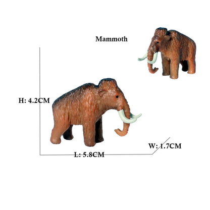 Wild Animal Figures Elephant Toy Mammoth Figurines Action Figure jungle Models Plastic Animals for Children Toys for Kids Gifts