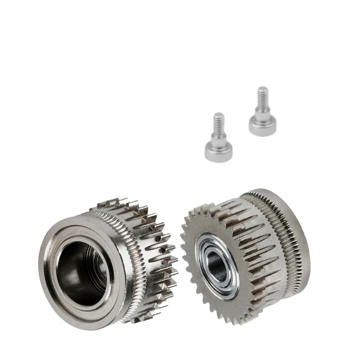 CR K1C Extruder K1 Gear All Metal Filament Drive Gear for Creality K1 Max Extruder Nickel Plated DLC Coating High Hardness Wear