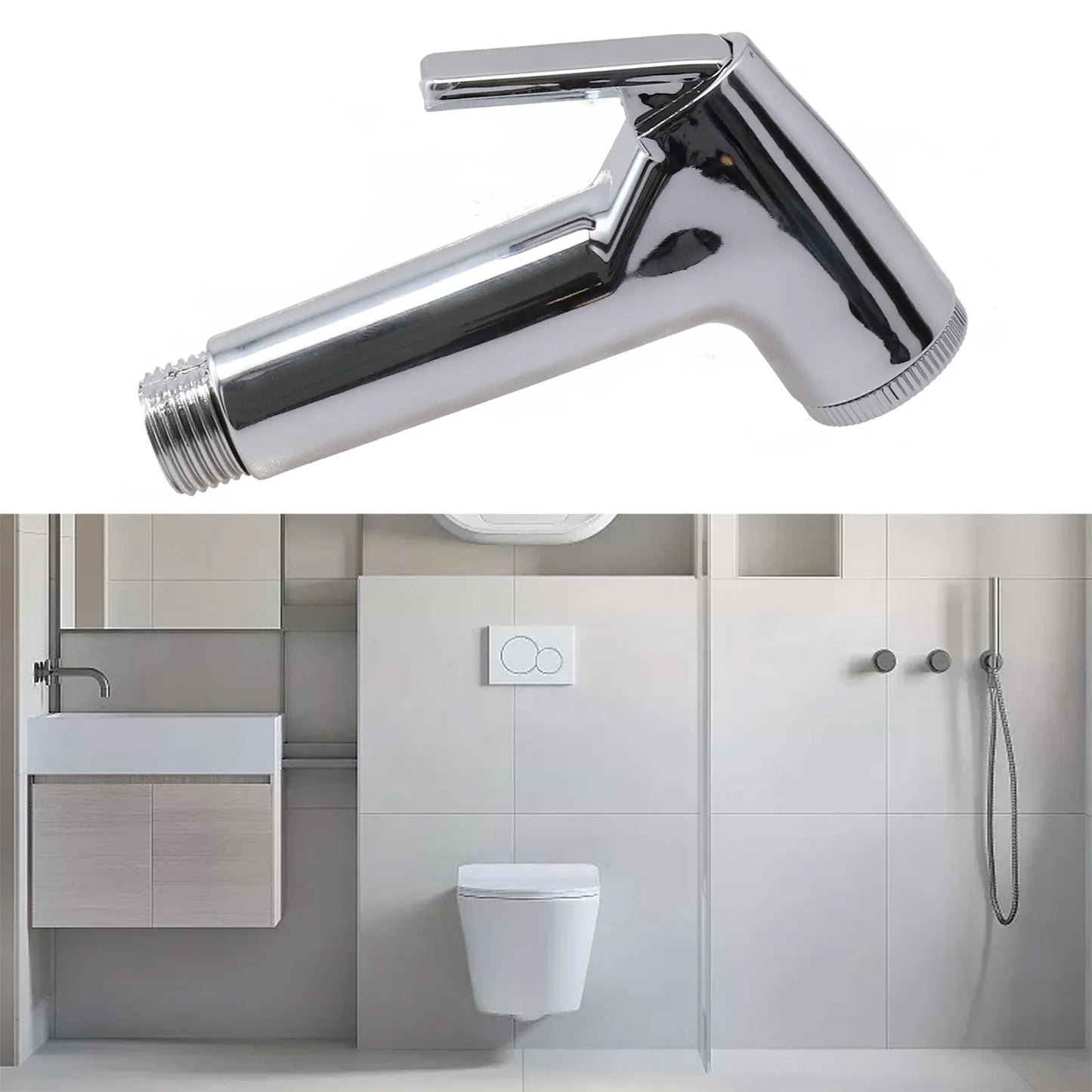 1PC Bidet Toilet Sprayer Head Handheld Bidet Faucet Spray  For Sanitary Shattaf Shower Head Self Cleaning Accessories