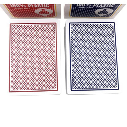 Premium Plastic Poker Cards Texas Playing Cards Standard Sealed Decks Magic Dmagic Waterproof Big Number Poker Gift Collection