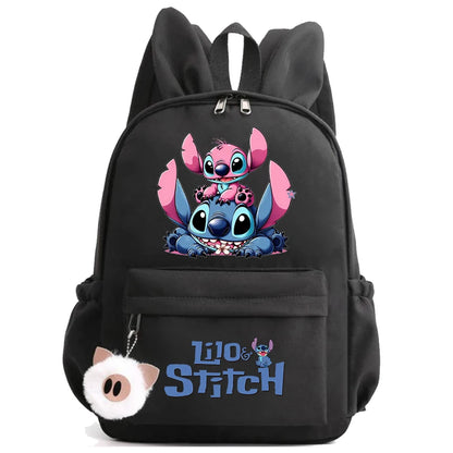 Disney Stitch Backpack for School Girl Boy Student Teenager Children Rucksack Women Casual Mochila Bags Kids Birthday Gifts Toys