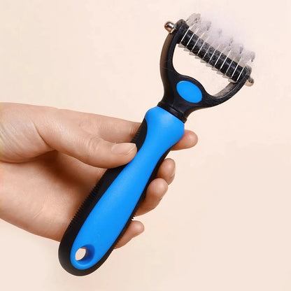 A Pet Double-sided Knot Comb Dog Comb Dog Comb Cat Beauty Hair Removal Cat Comb Pet Supplies