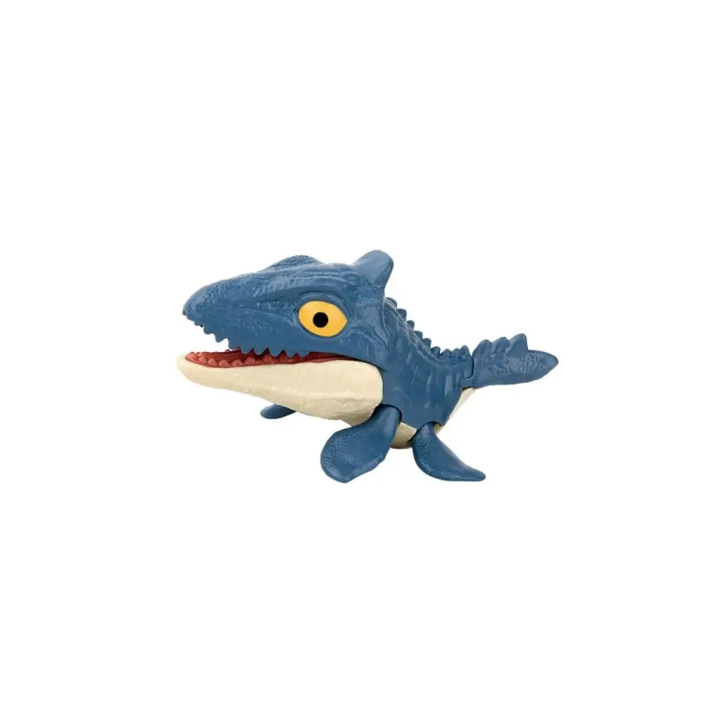 Finger Dinosaur Tricky Tyrannosaurus Model Biting Hand Fidget Mosasaurus Jurassic Dino Toy for Children Dino Movable Joints Gift