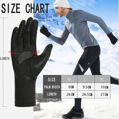 Ski Gloves Liners Thermal Warm Touch Screen Gloves ,Suit for Men &Women Cycling&Running Thin & Lightweight Winter Gloves