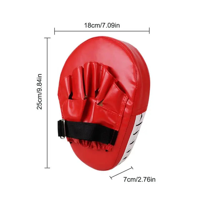 1PC Kick Boxing Gloves Pad PU Leather Punch Target Bag For Adults Kids MMA Karate Muay Thai Free Fight Training Equipment