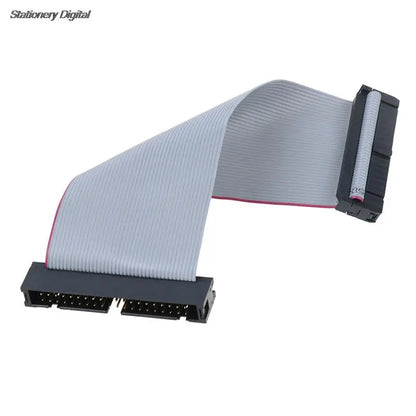 1pc IDE 40 Pin Male to female pata hard drive hdd extension flat ribbon cable 5 inch