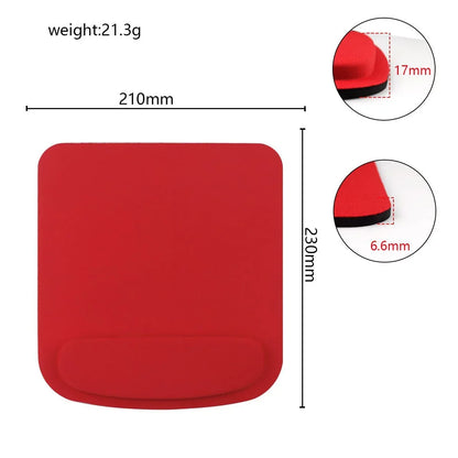 Computer Game Mouse Pad Environmental Eva Ergonomic Mousepad Wrist Pad Solid Color Comfortable Mouse Mats for Office Accessories