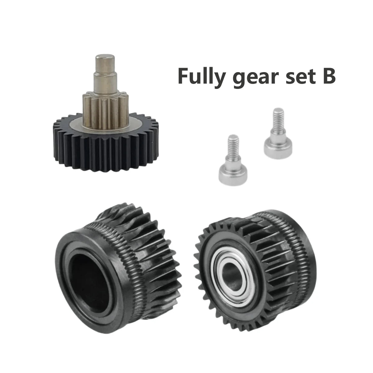 CR K1C Extruder K1 Gear All Metal Filament Drive Gear for Creality K1 Max Extruder Nickel Plated DLC Coating High Hardness Wear