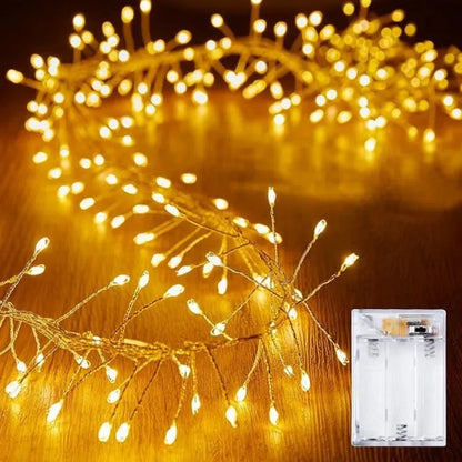 Christmas decorations 2024 String Light Xmas Tree Hanging Ornament Christmas supplies For DIY Wreath Home Weeding Indoor Outdoor