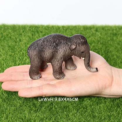 Wild Animal Figures Elephant Toy Mammoth Figurines Action Figure jungle Models Plastic Animals for Children Toys for Kids Gifts